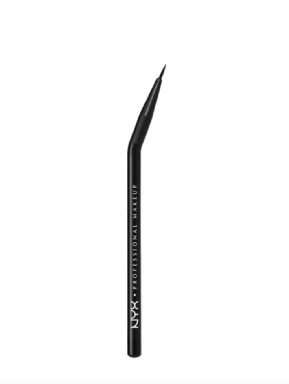 NWT NYX Cosmetics Pro Angled Eyeliner Brush Black (PROB11)